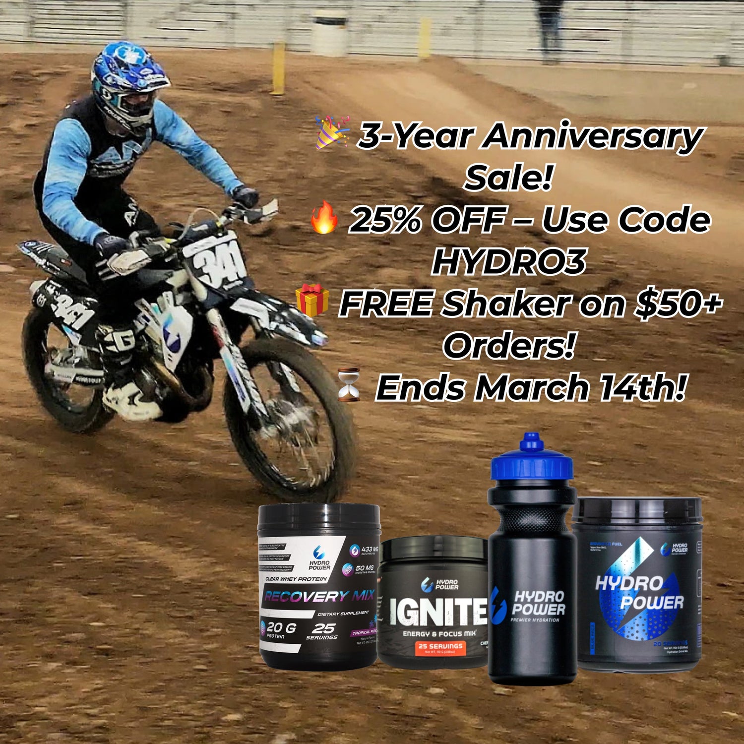 Hydro Power Turns 3! A Look Back & Our Biggest Sale Yet đ