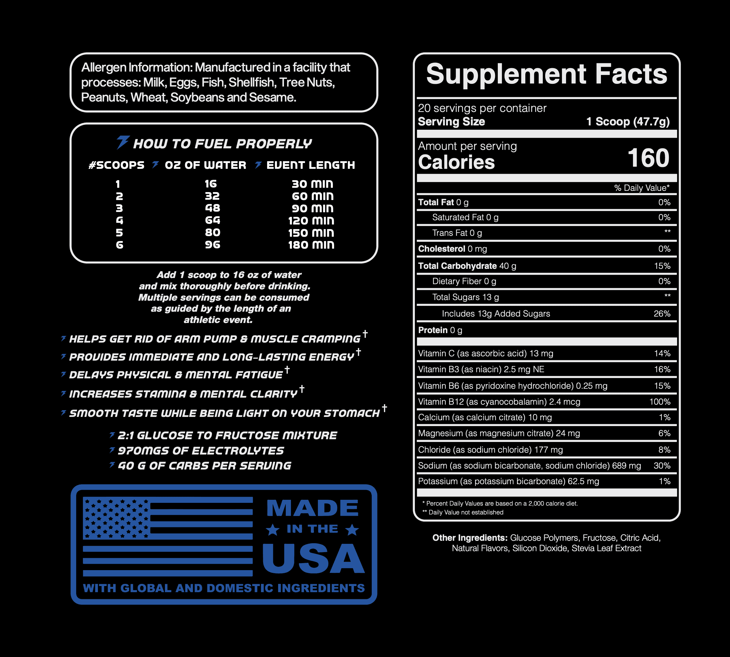 Blue Razz - Endurance Fuel
