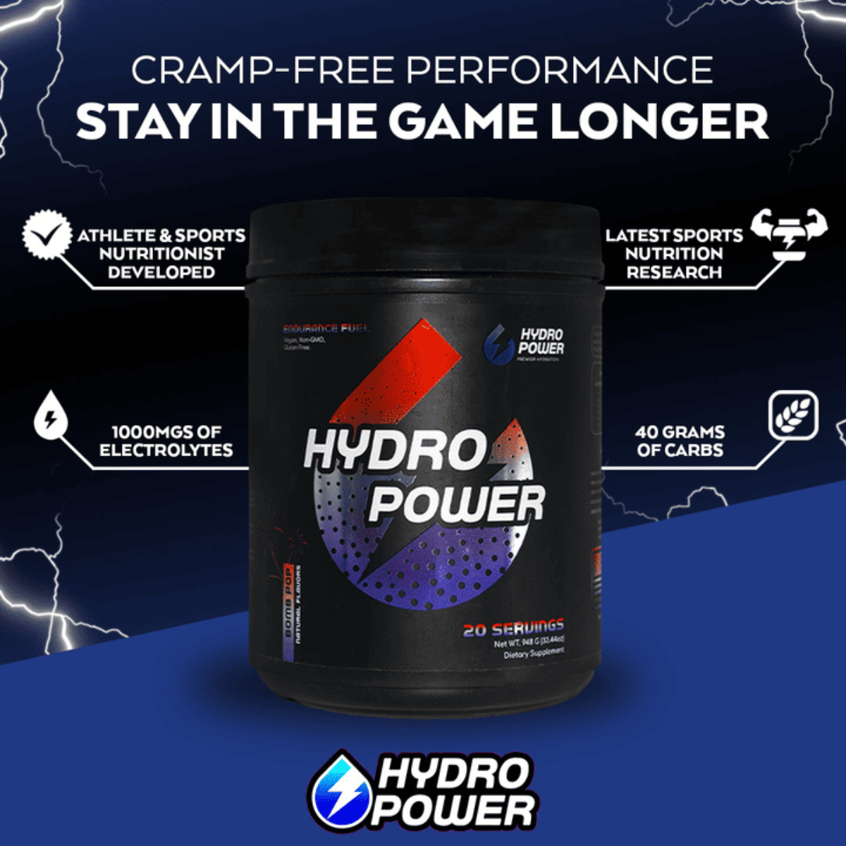 Stay in the game longer with Hydro Power